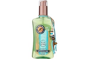 Byron Bay Australia After Sun Lotion Aloe Vera Gel, Instant Sunburn Relief, Contains 93% Aloe Vera, Prevents Peeling, Non-Sticky, Hydrating, Soothing Aftersun Gel, Refreshing Fragrance - 200ml