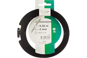 Chapuis FIP20 Corde à piano - matière: Acier C85 - Diamètre: 2 millimètres - Longueur: 5, 50 mètres - couleur: Métal, Gris