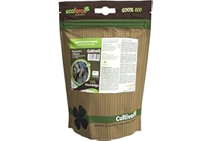 CULTIVERS Abono de Algas Marinas puro 250 g. Fertilizante Orgánico Ecológico Polvo Soluble. Extracto de Algas 100%. Fertilizante Bioactivador a Base de extractos de Ascophyllum nodosum.