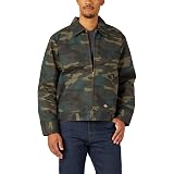 Dickies Giacca Eisenhower Uomo In Twill – Stile Heritage Con Doppia Cerniera E Tasche Utility