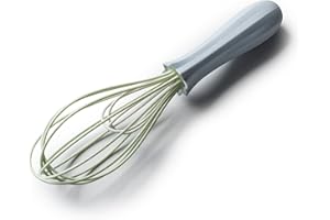 Zeal L216B Silicone Stick Non-Scratch Double Headed Balloon Whisk, Duck Egg Blue, 26 cm