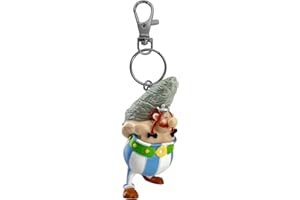 Plastoy Astérix Porte-clés Obélix et son menhir - Plastique - 15 cm