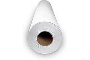 MUNTRADE Rollo de Papel Camilla Crepado 1 Capa - 59cm ancho, ±70 metros de longitud, Sin Precorte, Papel Camilla Masaje y Estetica (1, BLANCO)