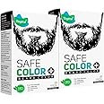Vegetal Safe Hair Color -Soft Black 25gm (Pack of 2) - Certified Organic Chemical and Allergy Free Bio Natural Beard Hair Color with No Ammonia Formula & PPD