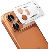 Minesk iPhone 17 Pro i&ccedil;in Kolay Kurulum Kamera Adası Lens Etrafı Koruyucu TPU Film &ndash; Tam Kaplayan Koruma 2&rsquo;li Paket (17 Pro)