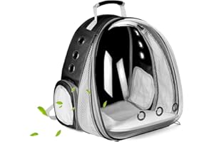 YUDOXN Sac à Dos Chat Chien.Sac Transport pour Chien Chat pour Petits Chats et Chiens Chiot.Sac à Bulles pour Chat Chien avec fenêtre Frontale Transparente et Dos Extensible,idéal pour Voyage