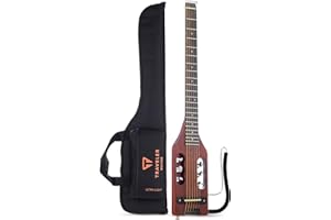 Traveler Guitar Ultra-Light Acoustic-Electric Guitar, Antique Brown (ULA ABNS)