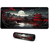 McStorey ZEN XXL Mouse Pad 90x40 cm, B&uuml;y&uuml;k Masa Matı, 3 mm Dikişli Kenar, Kaymaz Kau&ccedil;uk Taban, Gaming Mousepad &ndash; Crimson Temp