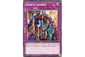 TCG SR13-DE040 - Kräfte rauben - Common - Deutsch - 1. Auflage - im Set mit Ultrapro Toploader - Yugioh