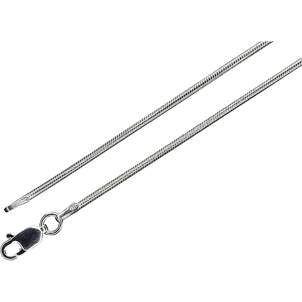 AKA Gioielli® - Koordketting 4 mm massief 925 sterling zilver - zilveren ketting heren dames halsketting lengtes: 50 55 60 65 70 80 90 cm, Sterling zilver, Geen edelsteen