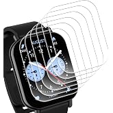 Bigqin 6 Pieces Screen Protector Compatible with Xiaomi Redmi Watch 5 Lite, HD Tempered Glass Film Compatible with Xiaomi Red