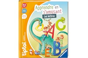 Ravensburger - tiptoi® - Livre interactif - Apprendre en s'amusant : les lettres- Jeu éducatif électronique, sans écran - A partir de 4 ans - version française - 13099050