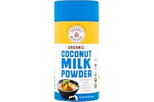 NIRU EUROPE LIMITED Coconut Merchant Organic Milk Powder 250g | Vegan Milk Powder Alternative for Curries, Soups, Sauces, Smoothies and Drinks | Vegan| Ethically Sourced| Versatile, Drink It, Add it, Stir it|