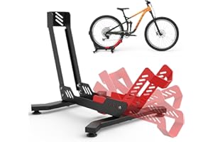 IMAYCC Professional Bike Stand Floor, Bike Stand for Indoor Cycling, Bike Rack for Garage/Home -Storage Bicycle Parking Rack Fit 26”-29”Mtb/Dirt/Road/Mountain.