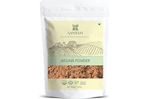 SAMYAM Arjuna Bark Powder - 500g Pack | Ayurvedic Supplement, Terminalia arjuna