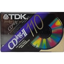 TDK CD Power 110 MIN. High Bias Audio Cassette Tape NEW SEALED | UK