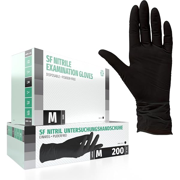 Gants Jetables Antidérapants STAR BOX - Pack 100 Pcs Taille L | Pour Mécanique, Bricolage, Industrie