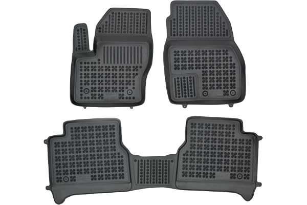 MOTOS Tapis de voiture en caoutchouc pour Ford Grand Tourneo Connect II 2013-2022 Améliorez votre confort de voyage avec le tapis antidérapant pour voiture - tapis de sol pour voiture tous temps, prot