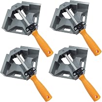 Lot De 2 Pinces à Angle Droit 90° SHANQIAN - Serre-Joints Aluminium Réglables Pour Soudure Et Menuiserie