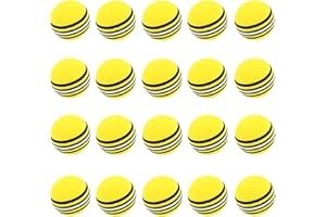 LIKOSO 20Pcs Practice Golf Balls Soft Foam Golf Ball Sponge Golf Training Ball