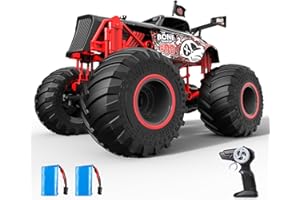 EYLM Remote Control Car for Kids 2.4Ghz 1:14 Remote Control Monster Truck 50+ mins 15 km/hGift for Kids (Bone 99)