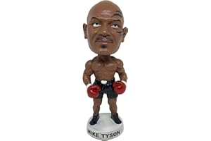 Fabbro Teresa Promotion Statuetta Mike Tyson Box, Riproduzione in Resina, 100% Dipinta a mano, Altezza 20 Centimetri