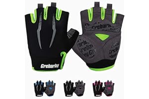 ‎GREBARLEY Grebarley Cycling gloves, non-slip and shock-absorbing mountain bike gloves, suitable for men, women