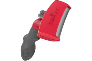 FURminator deShedding-Tool Hund Größe XL Langhaar - Hundebürste für sehr große Hunde zur Entfernung der Unterwolle - Verbessertes Design