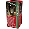 Konstsmide Christmas Lights LED Snow Globe Lantern "Christmas Market and Tree Scene", Water Filled/Water Spinner/Indoor(IP20)/Battery Operated: 3xC 1.5V (excl.)/Christmas Lantern 1 Warm White Diodes
