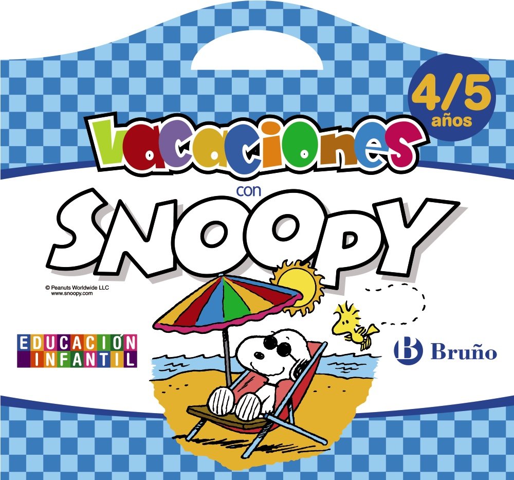 Vacaciones con Snoopy 4-5 años