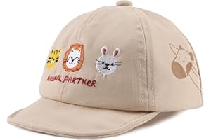XIAOHAWANG Sombrero para bebé o niño de algodón, Gorra de Sol, para bebé o niño, Primavera de Verano