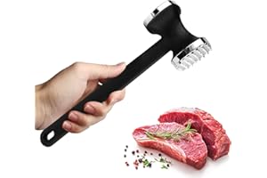 YOYIAG Attendrisseur de Viande Marteau Viande Attendrisseur de Viande Double Face Robuste Marteau à Viande Double Face pour Steak Le Porc et même Le Poisson à Viande Professionnel