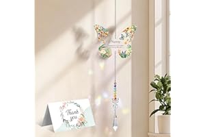 OINETRK Birthday Gifts for Nanny, Crystal Suncatcher Nanny Gifts, Presents for Nanny on Mothers Day Valentines Christmas, Ideal Mother Gifts