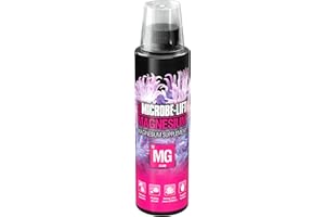 ARKA Magnesium – additivo integratore magnesio per Tutti Gli acquari marini, Incluso stabilizzatore PH, ottimizza la Crescita Sana dei Coralli e degli invertebrati, multicolor, 236 ml