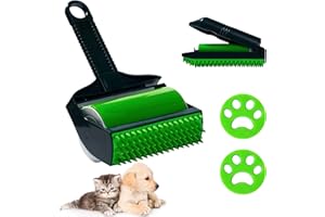 JOKBEN Silikon Wiederverwendbare Fusselrolle, Stick It Roller, Haustier Haarentferner für Wäsche Tierhaarentferner für Tierhaare, Kleidung, Autositze