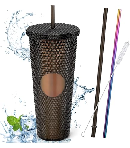 University Of Texas Longhorns Becher - Isolierbecher 680ml Mit Deckel & Strohhalm