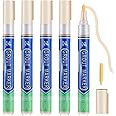 Guangcailun 5 Pcs Tile Grout Repairer, Beige Pen for Exterior Repair Of Bathroom, Kitchen, Porch And Patio Joints