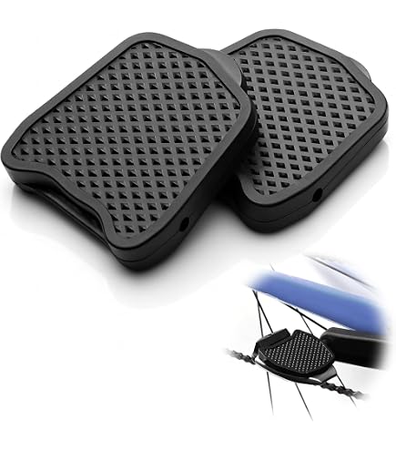 Keenso adaptateur de pédale de vélo autobloquant 1 paire d'adaptateurs