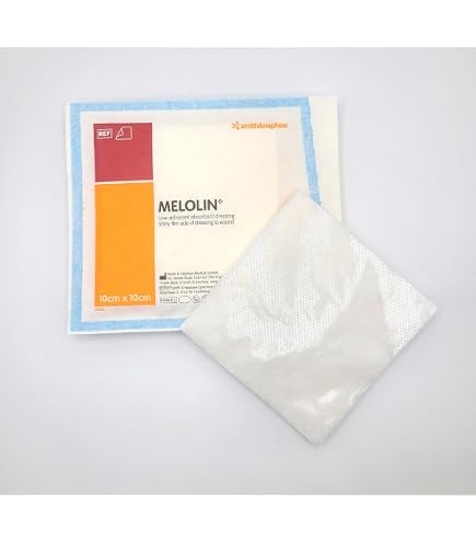 Medicazioni Melolin 10x10 Cm - Confezione Da 5 - Scadenza 2012 (Nuovo Vecchio Stock)
