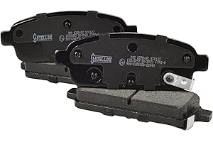 STELLOX 000 022B-SX - Kit pastiglie freno a disco (4 pezzi) - Certificazione ECE-R90 - con allarme acustico usura - con piastra anti-cigolio - per auto e veicoli commerciali