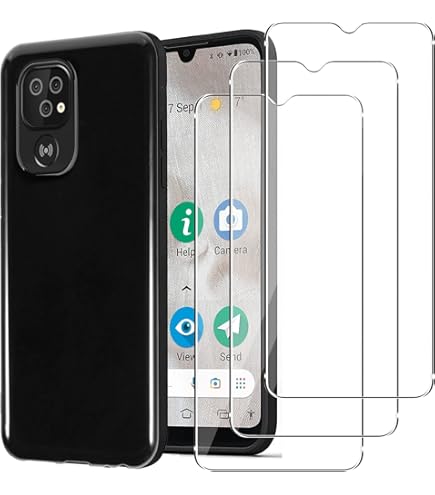 Carinacoco Case For TCL 505 With 3 Tepered Glass Screen Protector - View #4