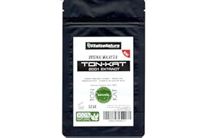 VitalizeNature - TON-KAT - 200:1 Potpourri Root Extract Powder - Original from Malaysia - 100% Natural + Laboratory Tested - German Quality Assurance | Satisfaction Guarantee | 50g
