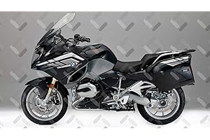 AZGRAPHISHOP Kit adhésif carénage pour BMW R 1200 RT 2014-2018 FS-R1200-RT (Gray)