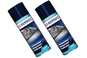 2 x Active Berner Detergente in schiuma per parabrezza, vetro finestre