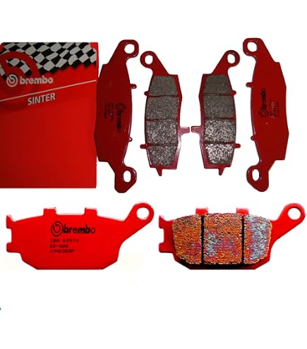 Disco Freno Posteriore E Pastiglie Sinterizzate Brembo Per Suzuki Burgman 650 (2002-2003)