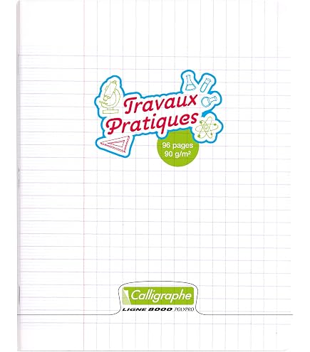 Französische Lineatur Seyès Clairefontaine Mimesys Schulheft-Set – 10 Stück, 17x22 Cm, 24 Blatt, Französische Lineatur, PP-Einband, Marineblau