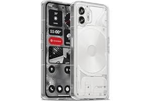Liisooka Funda Nothing Phone 2, Antigolpes Carcasa,Anti-Amarillo, Antiarañazos, Militar de Protección contra Caídas, Carcasa Trasera de PC Duro, Case Ultrafina a Prueba(HD Clara)