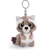 Porte-clés en peluche - TY - Beanie Boos Clips Luther - Blanc - 12 cm - Enfant