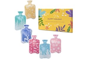 Scaldamano Riutilizzabile 6PCS, Kizozo Gel Scaldamani Tascabile Portatile per Viaggi, Cuscinetto Riscaldante Istantaneo, Ideale Regalo per Donne, Uomini e Bambini