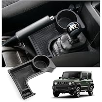 Organizzatore Bracciolo Per Suzuki Jimny JB64/JB74 2018-2024 Cambio Manuale - Con 3 Tappetini - Foto 4